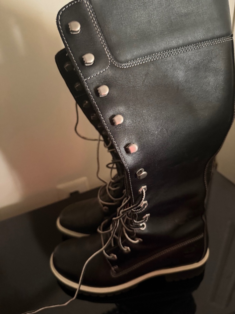 Super hightop timberland boots